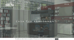 Desktop Screenshot of casatuaarredamenti.it